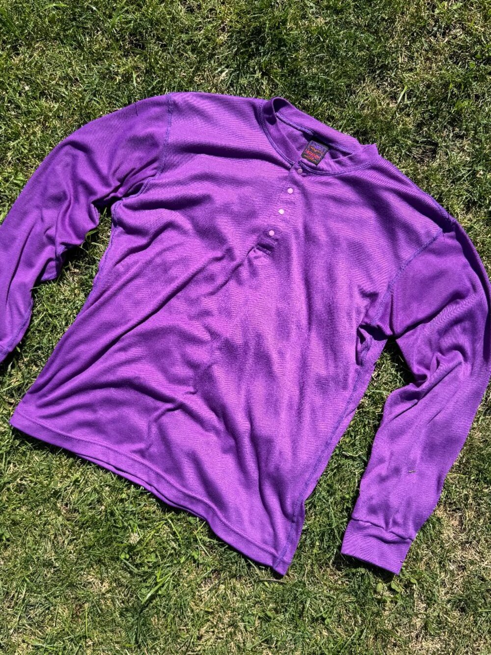 Patagonia - Vintage Made in USA Capilene Shirt (Men's) - Purple